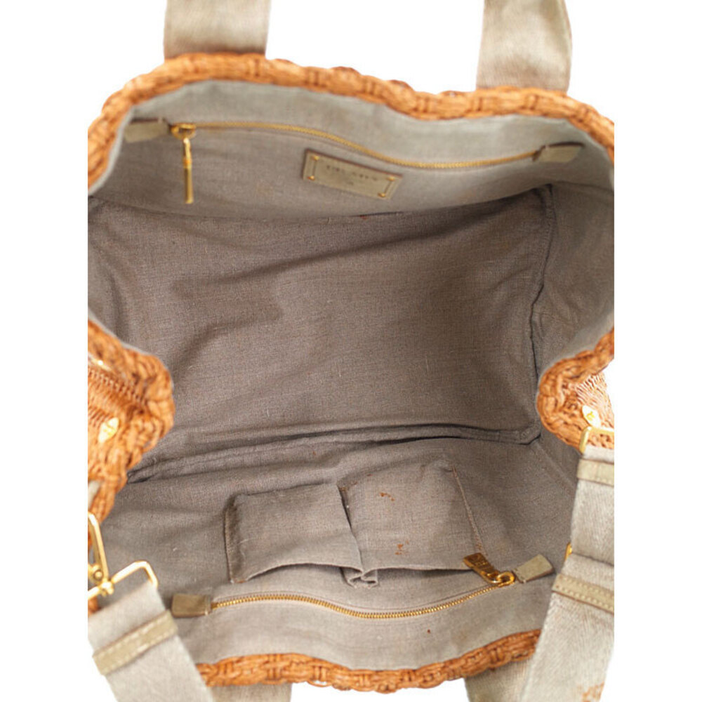 PRADA Straw Tote Bag - Picture 3 of 9